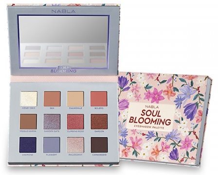 Nabla kozmetika - paleta sjenila - Soul Blooming Eyeshadow Palette